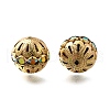 Rhinestone Brass Beads KK-D295-06G-01-1