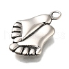 304 Stainless Steel Pendants STAS-L284-53AS-2