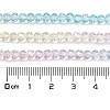 Transparent Painted Glass Beads Strands DGLA-A034-T4mm-A21-3