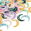  70Pcs 7 Colors Opaque Resin Cabochons CRES-TA0001-22-3
