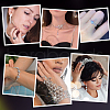 Beebeecraft 9 Styles Cubic Zirconia Cabochons ZIRC-BBC0002-97-7