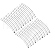   20Pcs 925 Sterling Silver Tube Beads STER-PH0001-80-1