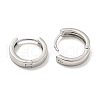 Brass Hoop Earrings EJEW-L211-08A-P-2