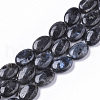 Natural Larvikite Beads Strands G-S359-001-1