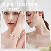 Beebeecraft 9Pcs 3 Styles Rack Plating Brass Micro Pave Cubic Zirconia Pendants KK-BBC0008-24-5