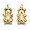 Brass Micro Pave Cubic Zirconia Pendants ZIRC-Q200-017-NF-1