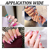  5 Bags 5 Styles Plastic Nail Art Glitter Sequins MRMJ-TA0001-32-8