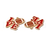 Alloy Enamel Pendants PALLOY-E028-08LG-01-2