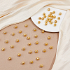 DICOSMETIC 80Pcs Brass Beads KK-DC0004-22-4