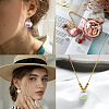Glass Ball Pendants GLAA-SC0001-07-6