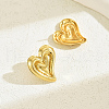 Stylish Heart Stainless Steel Stud Earrings LD8214-2-2
