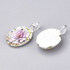 Handmade Gold Sand Lampwork Pendants LAMP-S189-01A-B-3