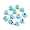 Plating Acrylic Beads OACR-N140-01F-F-1