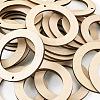 Undyed Wood Pendants X1-WOOD-TAC0003-05C-2