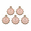 Alloy Enamel Pendants ENAM-N055-016C-NR-1