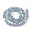 Synthetic Moonstone Beads Strands G-S283-06-8mm-2