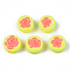 Handmade Polymer Clay Beads CLAY-N008-022I-1