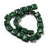 Synthetic Malachite Beads Strands G-B071-A01-01-2