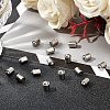 Unicraftale 304 Stainless Steel Positioning Beads STAS-UN0012-18-3