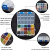 Glass Seed Beads SEED-PH0012-11-4mm-WH-9