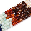 Natural Mixed Gemstone Beads Strands G-D080-A01-02-19-4