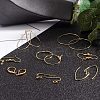 SUNNYCLUE DIY Brass Earring Findings DIY-SC0009-44G-5
