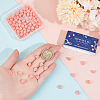 SUNNYCLUE 100Pcs Dyed Synthetic Coral Beads CORA-SC0001-03B-3