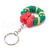 Christmas Theme PVC Plastic Keychains KEYC-JKC00781-01-5