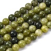 Natural Canada Jade Beads Strands G-NH0029-02C-1