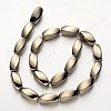 Electroplate Non-magnetic Synthetic Hematite Beads Strands G-F300-11A-06-2