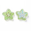 Transparent Epoxy Resin Cabochons CRES-S365-15-3