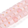 Natural Rose Quartz Beads Strands G-T140-32-4