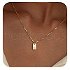 304 Stainless Steel Box Chain Necklaces FS-WG1FEB4-14-1