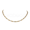 304 Stainless Steel Figaro Chains Necklaces for Men NJEW-JN05038-3