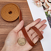 2M Flat AB Grade Cowhide Leather Cord AJEW-WH0479-73E-01-3