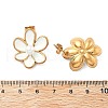 304 Stainless Steel Earrings EJEW-D319-05G-5