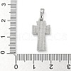 Brass Pendants with Shell KK-D534-02P-01-3