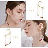 20Pcs 2 Color Alloy Ear Cuff Findings FIND-SZ0002-64-5