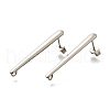 304 Stainless Steel Stud Earrings Findings STAS-D310-09P-02-1