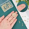 Beebeecraft 100Pcs Brass Bead Cap KK-BBC0003-85-3
