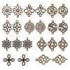 SUNNYCLUE Tibetan Style Links connectors TIBE-SC0001-09AB-NF-1