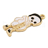 Halloween Alloy Enamel Pendants ENAM-H045-01G-01-2