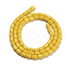Opaque Glass Beads Strands GLAA-G112-04O-2