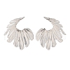 304 Stainless Steel Stud Earrings for Women EJEW-K306-11P-4