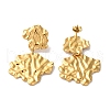 Ion Plating(IP) 304 Stainless Steel Stud Earrings for Women EJEW-L287-025G-2