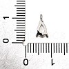Brass Micro Pave Cubic Zirconia Pendants KK-D356-08D-P-3