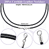 SUNNYCLUE 20Pcs Cowhide Leather Necklace Making AJEW-SC0003-19-2