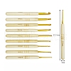 Aluminum Crochet Hooks Needles SENE-PW0003-098G-B-3