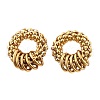 201 Stainless Steel Hoop Earrings EJEW-P304-11G-4
