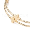 2Pcs Brass Tube Bangles for Women BJEW-JB11904-4